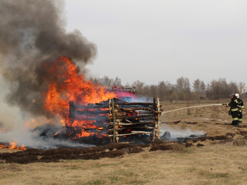 На Орловщине потушили "природный пожар" 