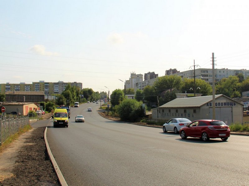 На Болховском шоссе появятся тротуары и велодорожки